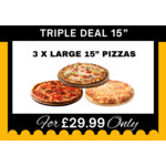 Triple Deal 15”
