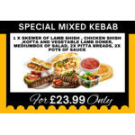 Special Mixed Kebab