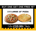 Buy one Get One free 15”