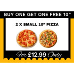 Buy one Get One free 10”
